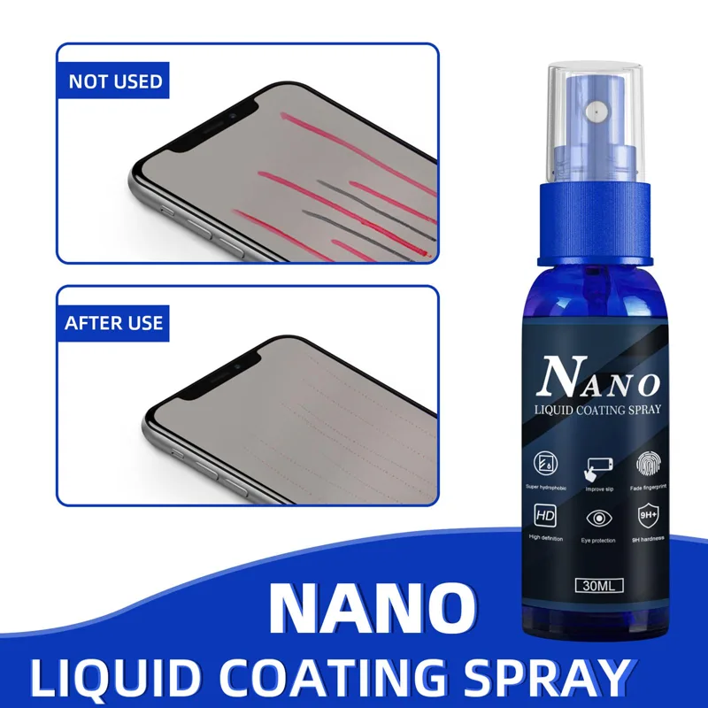 Oleophobic Coating Spray - Spray de protection anti-rayures, film de