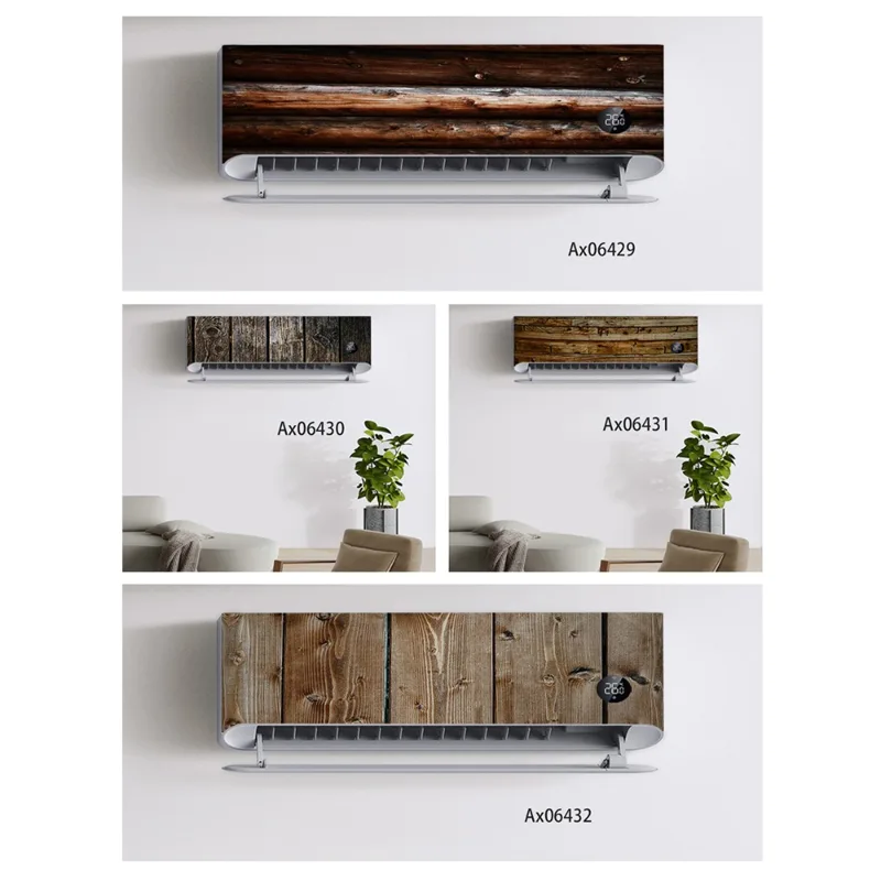 Full Cover Adhesive - Autocollant mural adhésif pour climatiseur, imitation