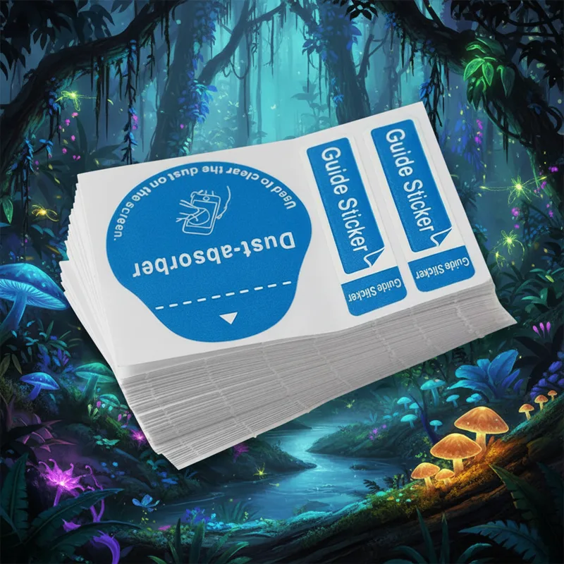 Dust Removal Sticker - Autocollant guide nettoyant écran anti-poussière pour