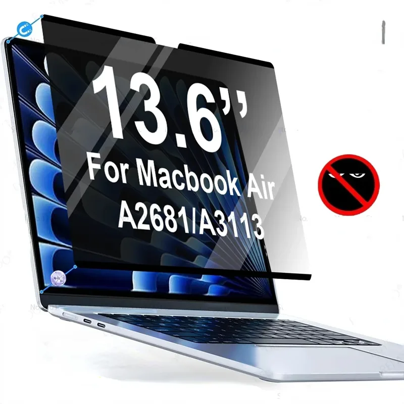 Privacy Filter 2Pack - Protecteur d'écran magnétique anti-espion pour Macbook