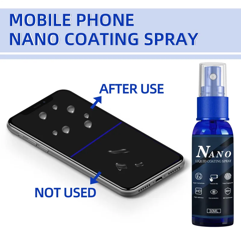 Oleophobic Coating Spray - Spray de protection anti-rayures, film de