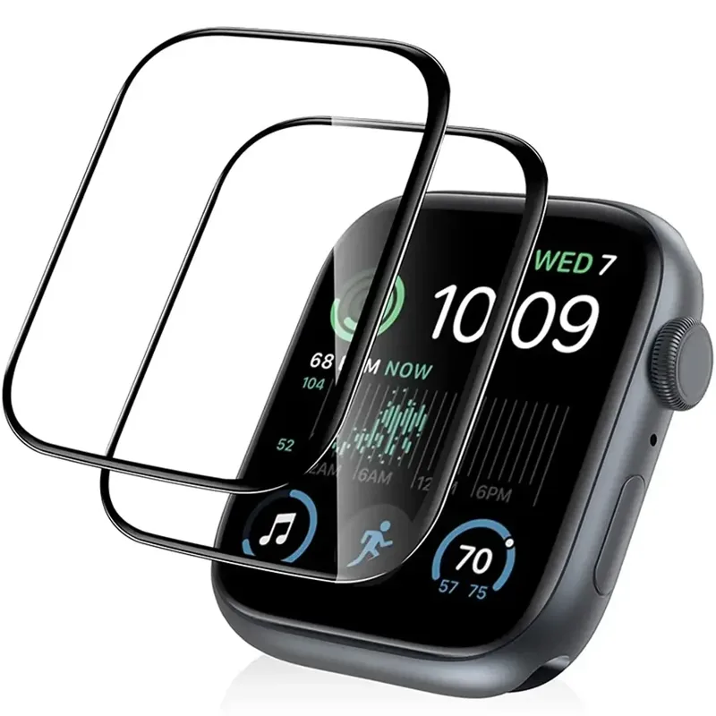 Smartwatch Screen Film - Protecteur d'écran entièrement incurvé pour Apple