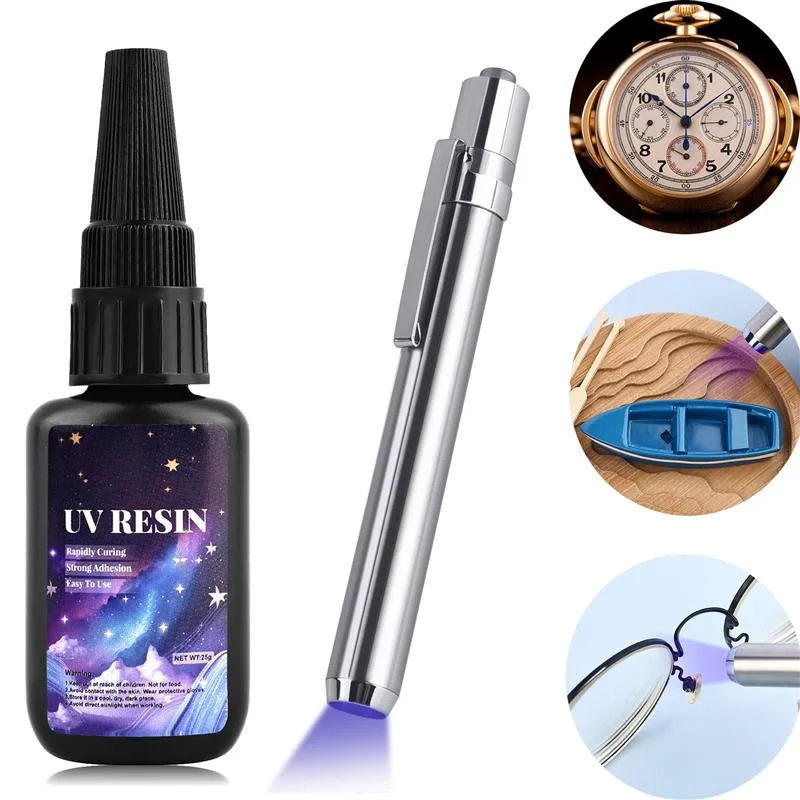Liquid Uv Glue Kit - Kit de colle de soudage UV,
