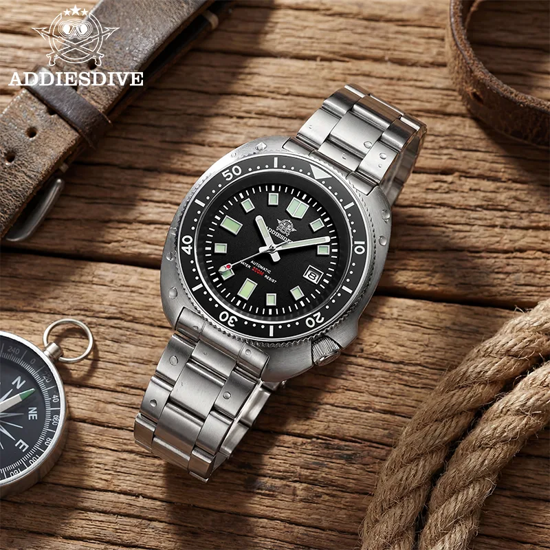 Anti Blue Light Film - ADDIESDIVE AD2524 Montres automatiques saphir 200M