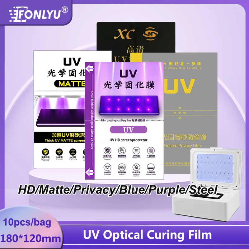 Screen Protector Cutter - FONCirCU-Film hydrogel optique UV, HD 256,