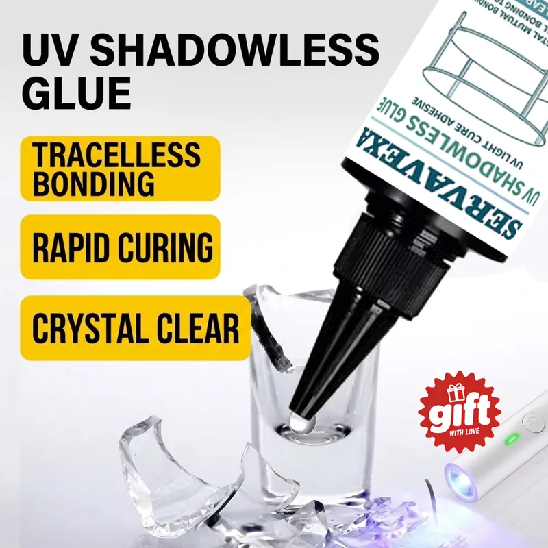 Liquid Uv Glue Kit - Kit adhésif à polymérisation UV SERVAVEXA