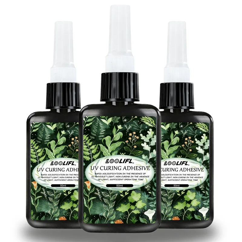 Liquid Uv Glue Kit - Kit de colle UV LOOLIFL, 3