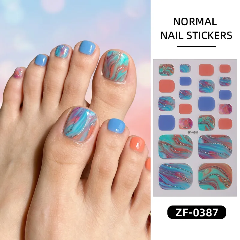 22 autocollants pour ongles de - Full Cover Adhesive avis et prix