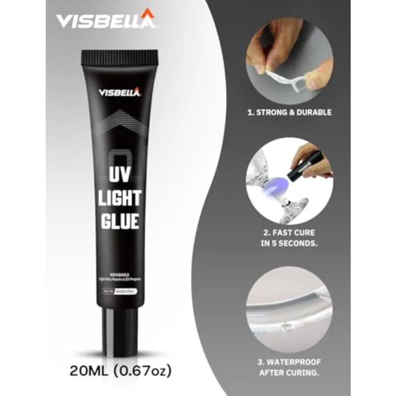 Kit de résine à colle UV avec  - Liquid Uv Glue Kit avis et prix