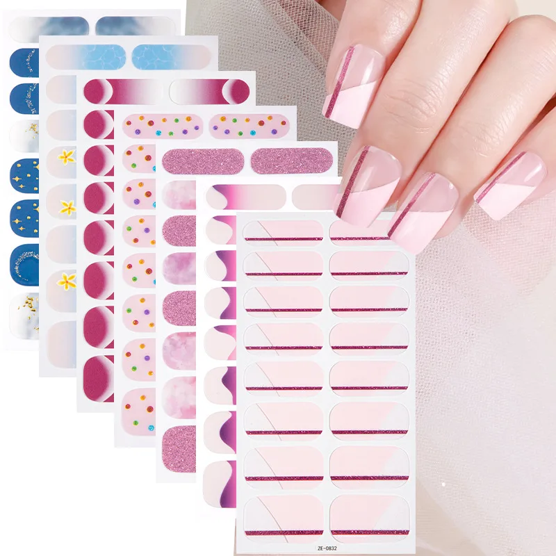 16 autocollants pour ongles à  - Full Cover Adhesive avis et prix