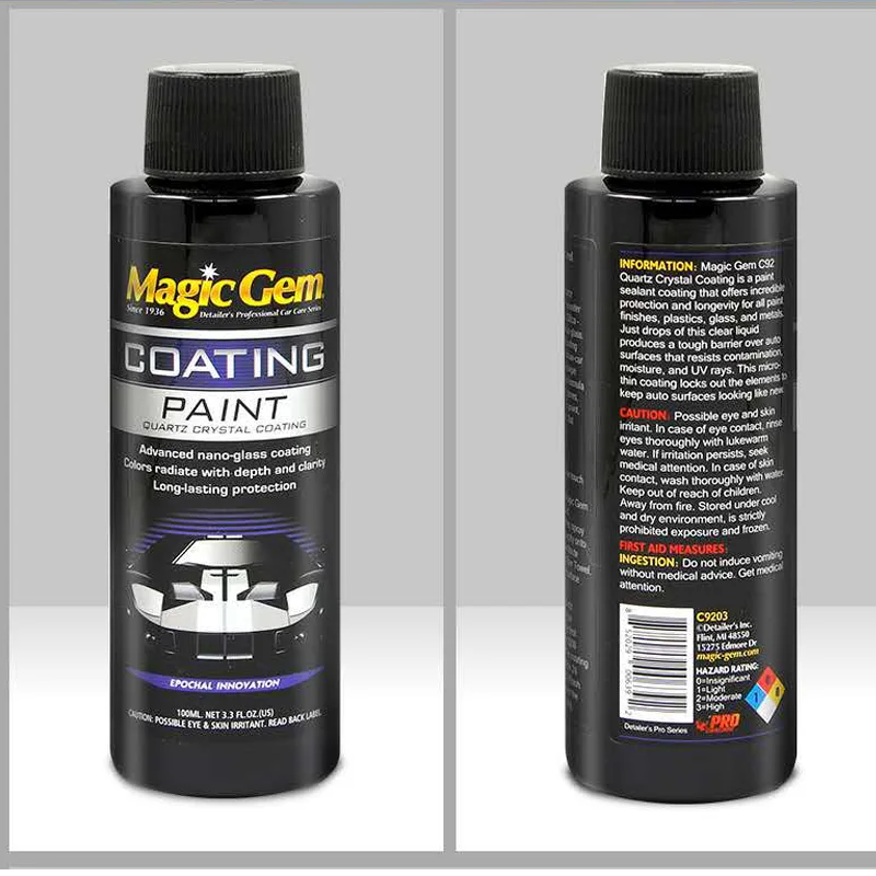 Revêtement de voiture en céram - Oleophobic Coating Spray avis et prix