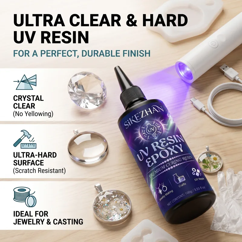 Kit de colle UV transparente a - Liquid Uv Glue Kit avis et prix