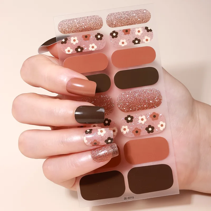 Autocollants pour ongles sans  - Full Cover Adhesive avis et prix