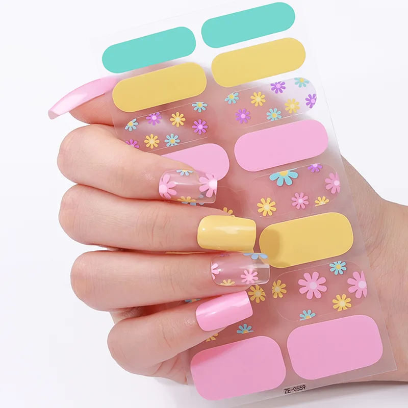 Autocollants pour ongles sans  - Full Cover Adhesive avis et prix
