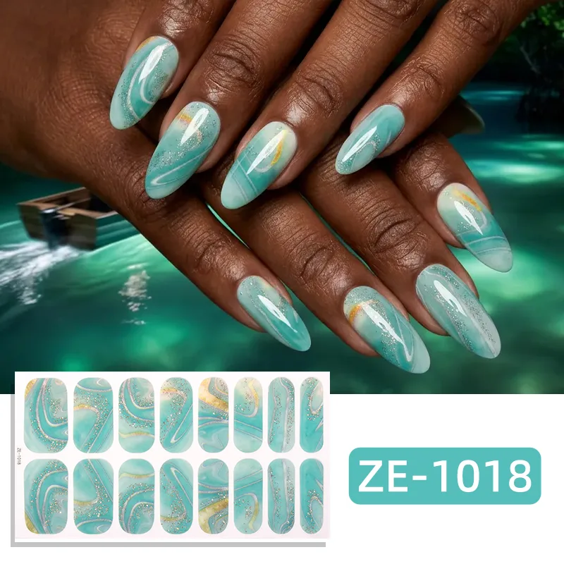 16 autocollants pour ongles à  - Full Cover Adhesive avis et prix