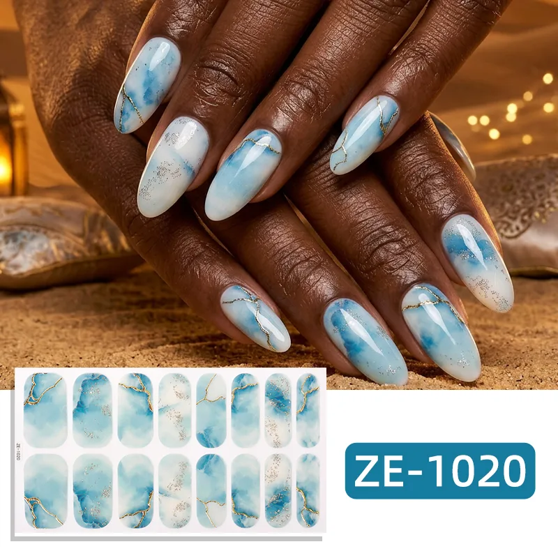 16 autocollants pour ongles à  - Full Cover Adhesive avis et prix