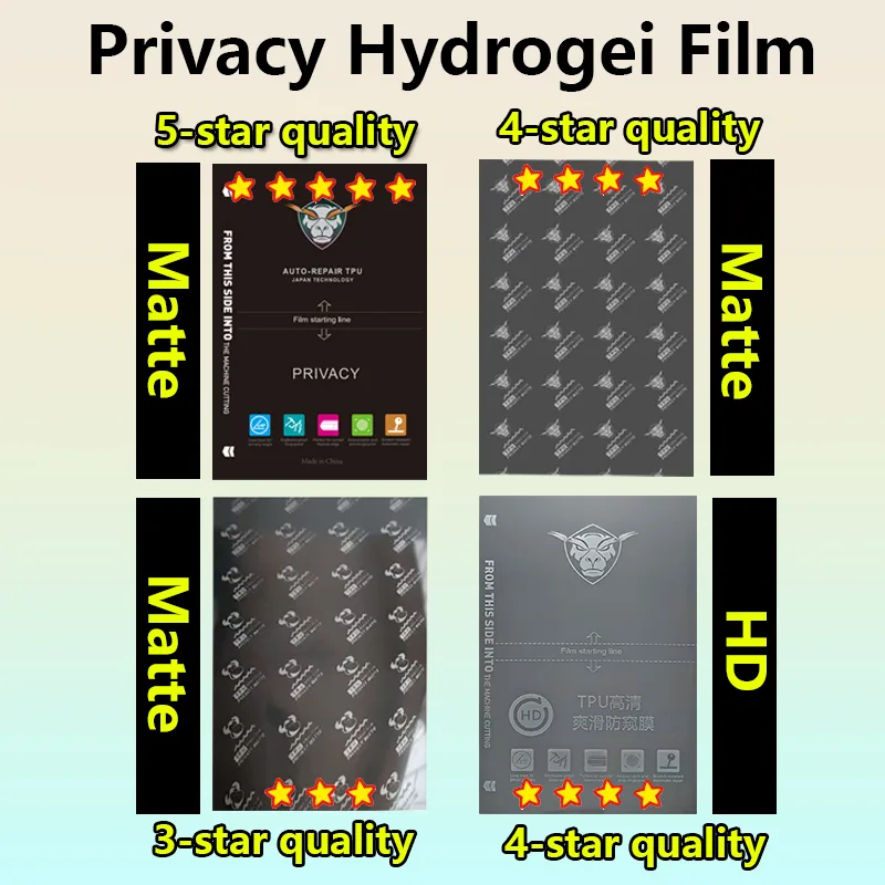 5/50 pièces Film hydrogel flex - Flexible Tpu Film avis et prix