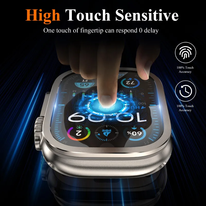 2 pièces verre trempé pour App - Smartwatch Screen Film avis et prix