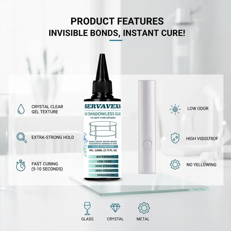 Kit adhésif à polymérisation U - Liquid Uv Glue Kit avis et prix