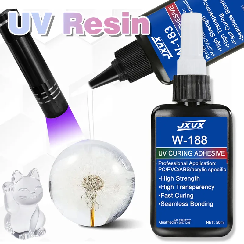 Kits de résine UV de 50 ml ave - Liquid Uv Glue Kit avis et prix